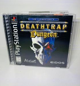 IAN LIVINGSTONE'S DEATHTRAP DUNGEON PLAYSTATION PS1 - jeux video game-x