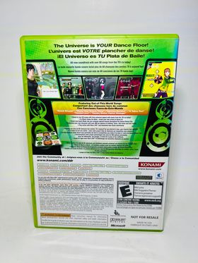 DANCE DANCE REVOLUTION DDR UNIVERSE 3 XBOX 360 X360 - jeux video game-x