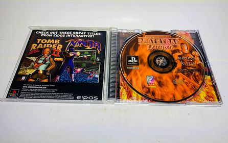 IAN LIVINGSTONE'S DEATHTRAP DUNGEON PLAYSTATION PS1 - jeux video game-x