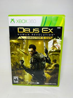 DEUS EX: HUMAN REVOLUTION DIRECTOR'S CUT XBOX 360 X360 - jeux video game-x