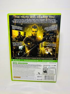 DEUS EX: HUMAN REVOLUTION DIRECTOR'S CUT XBOX 360 X360 - jeux video game-x