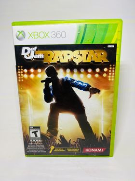 DEF JAM RAPSTAR XBOX 360 X360 - jeux video game-x