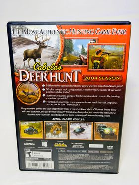 CABELA'S DEER HUNT 2004 SEASON PLAYSTATION 2 PS2 - jeux video game-x