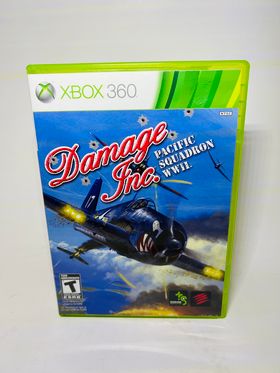 DAMAGE INC.: PACIFIC SQUADRON WWII XBOX 360 X360 - jeux video game-x