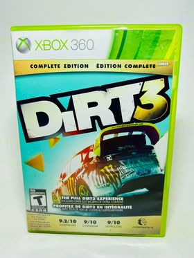 DIRT 3 COMPLETE EDITION XBOX 360 X360 - jeux video game-x