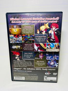 DISGAEA 2 CURSED MEMORIES PLAYSTATION 2 - jeux video game-x