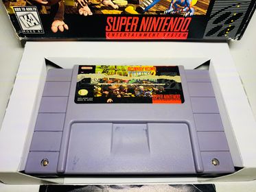 DONKEY KONG COUNTRY DKC 2 EN BOITE SUPER NINTENDO SNES - jeux video game-x