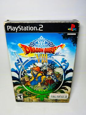 DRAGON QUEST VIII 8 JOURNEY OF THE CURSED KING PLAYSTATION 2 PS2 - jeux video game-x