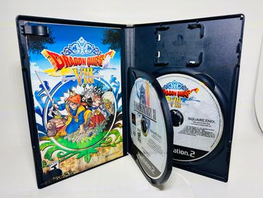 DRAGON QUEST VIII 8 JOURNEY OF THE CURSED KING PLAYSTATION 2 PS2 - jeux video game-x