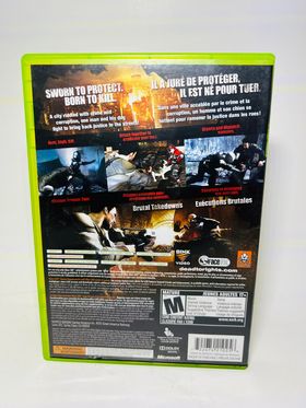 DEAD TO RIGHTS RETRIBUTION XBOX 360 X360 - jeux video game-x