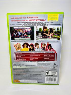 DISNEY SING IT: HIGH SCHOOL MUSICAL 3 SENIOR YEAR XBOX 360 X360 - jeux video game-x