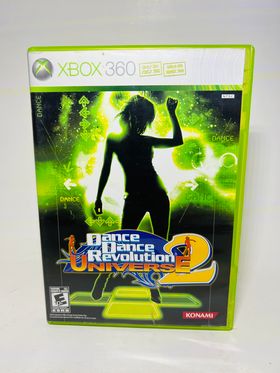 DANCE DANCE REVOLUTION DDR UNIVERSE 2 XBOX 360 X360 - jeux video game-x