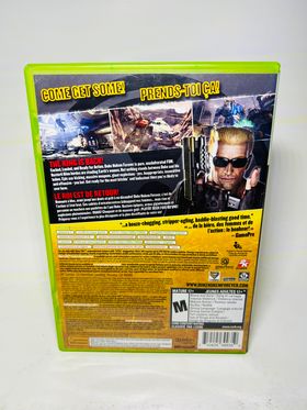 DUKE NUKEM FOREVER XBOX 360 X360 - jeux video game-x