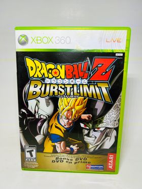 DRAGON BALL Z BURST LIMIT XBOX 360 X360 - jeux video game-x