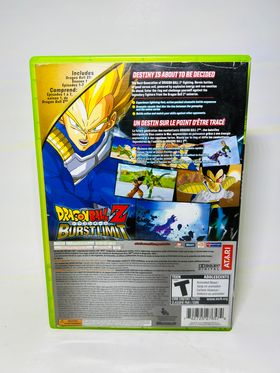 DRAGON BALL Z BURST LIMIT XBOX 360 X360 - jeux video game-x