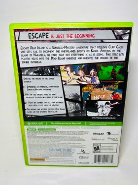 ESCAPE DEAD ISLAND XBOX 360 X360 - jeux video game-x
