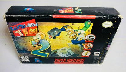 EARTHWORM JIM 2 en boite SUPER NINTENDO SNES - jeux video game-x