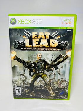 EAT LEAD: THE RETURN OF MATT HAZARD XBOX 360 X360 - jeux video game-x