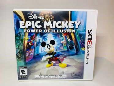 EPIC MICKEY: POWER OF ILLUSION NINTENDO 3DS - jeux video game-x