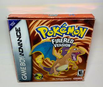 POKEMON FIRERED EN BOITE GAME BOY ADVANCE GBA - jeux video game-x