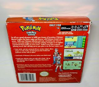 POKEMON FIRERED EN BOITE GAME BOY ADVANCE GBA - jeux video game-x