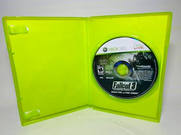 FALLOUT 3 ADD-ON BROKEN STEEL AND POINT LOOKOUT XBOX 360 X360 - jeux video game-x