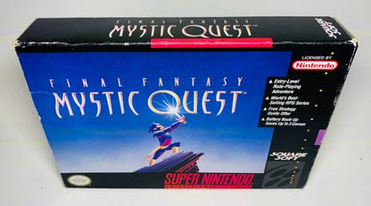 FINAL FANTASY MYSTIC QUEST EN BOITE SUPER NINTENDO SNES - jeux video game-x