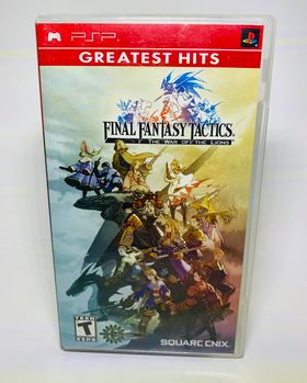 FINAL FANTASY TACTICS: THE WAR OF THE LIONS GREATEST HITS PLAYSTATION PORTABLE PSP - jeux video game-x