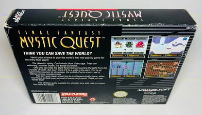 FINAL FANTASY MYSTIC QUEST EN BOITE SUPER NINTENDO SNES - jeux video game-x