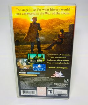 FINAL FANTASY TACTICS: THE WAR OF THE LIONS GREATEST HITS PLAYSTATION PORTABLE PSP - jeux video game-x