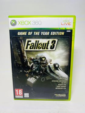 FALLOUT 3 GAME OF THE YEAR EDITION GOTY VERSION FRANÇAISE XBOX 360 X360 - jeux video game-x