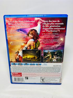 FINAL FANTASY X 10 ET X-2 10-2 HD REMASTER PLAYSTATION 4 PS4 - jeux video game-x