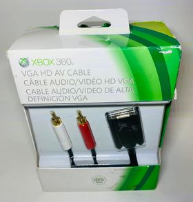 Fil vga hd cable xbox 360 x360 - jeux video game-x