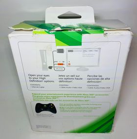 Fil vga hd cable xbox 360 x360 - jeux video game-x