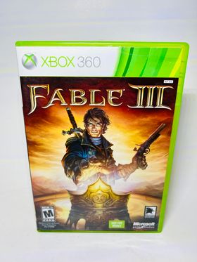 FABLE III 3 NOT FOR RESALE NFR XBOX 360 X360 - jeux video game-x