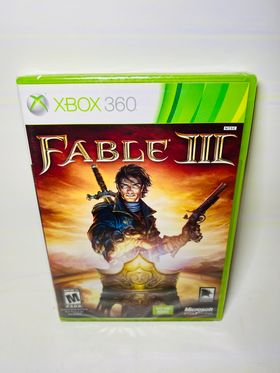 FABLE III 3 NOT FOR RESALE NFR XBOX 360 X360 - jeux video game-x