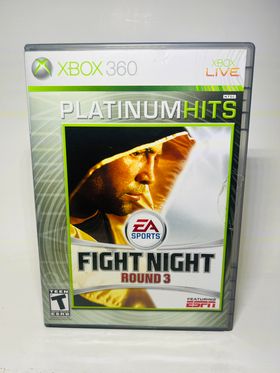 FIGHT NIGHT ROUND 3 PLATINUM HITS (XBOX 360 X360) - jeux video game-x