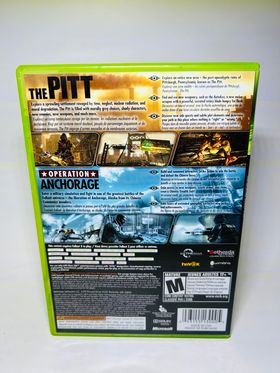 FALLOUT 3 ADD-ON THE PITT AND OPERATION ANCHORAGE XBOX 360 X360 - jeux video game-x