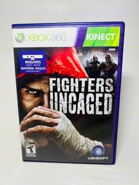 FIGHTER UNCAGED XBOX 360 X360 - jeux video game-x