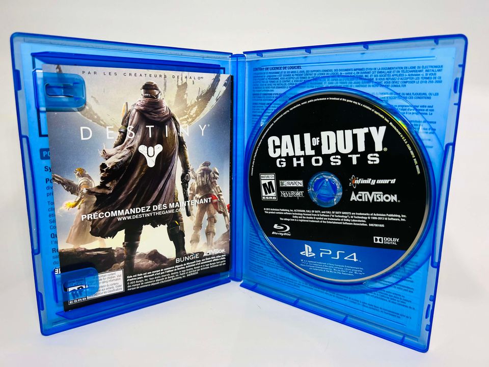 CALL OF DUTY GHOSTS PLAYSTATION 4 PS4 - jeux video game-x