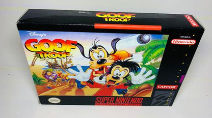 GOOF TROOP EN BOITE SUPER NINTENDO SNES - jeux video game-x