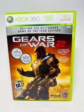 GEARS OF WAR GOW 2 Game Of The Year GOTY XBOX 360 X360 - jeux video game-x