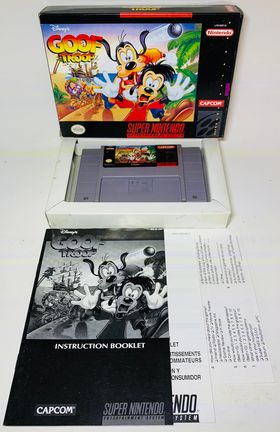 GOOF TROOP EN BOITE SUPER NINTENDO SNES - jeux video game-x