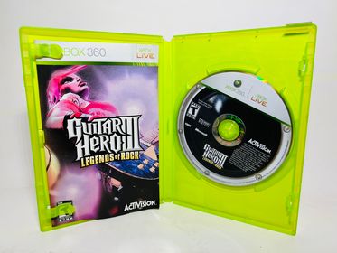 GUITAR HERO III 3 : LEGENDS OF ROCK XBOX 360 X360 - jeux video game-x