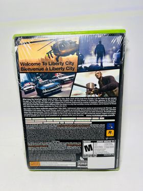 GRAND THEFT AUTO GTA IV 4 XBOX 360 X360 - jeux video game-x