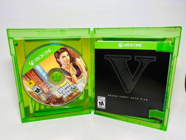 GRAND THEFT AUTO V GTA 5 XBOX ONE XONE - jeux video game-x