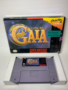 ILLUSION OF GAIA en boite SUPER NINTENDO SNES - jeux video game-x