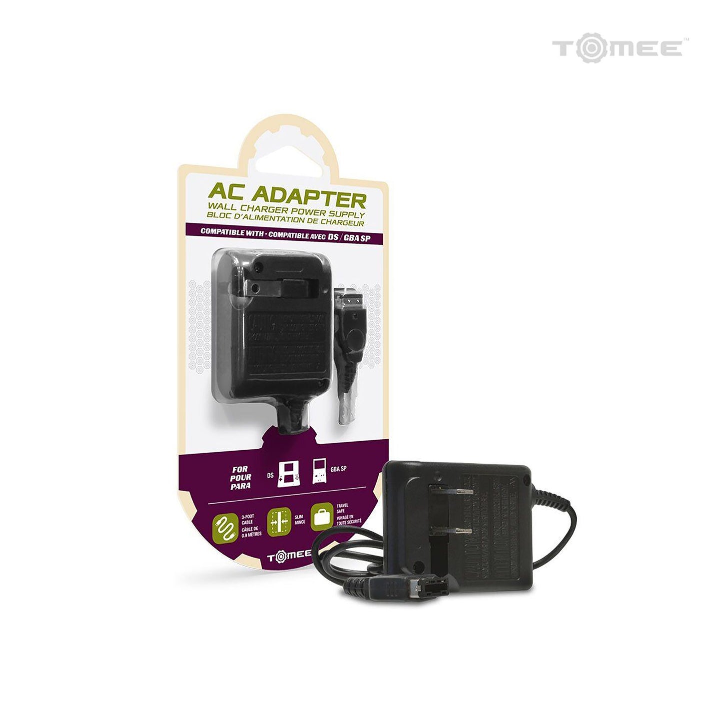 CHARGEUR AC ADAPTER GBA SP ET DS - jeux video game-x