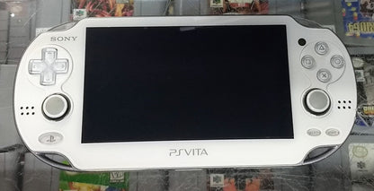 CONSOLE PLAYSTATION VITA PCH-1001 WHITE GLACIER SYSTEM - jeux video game-x