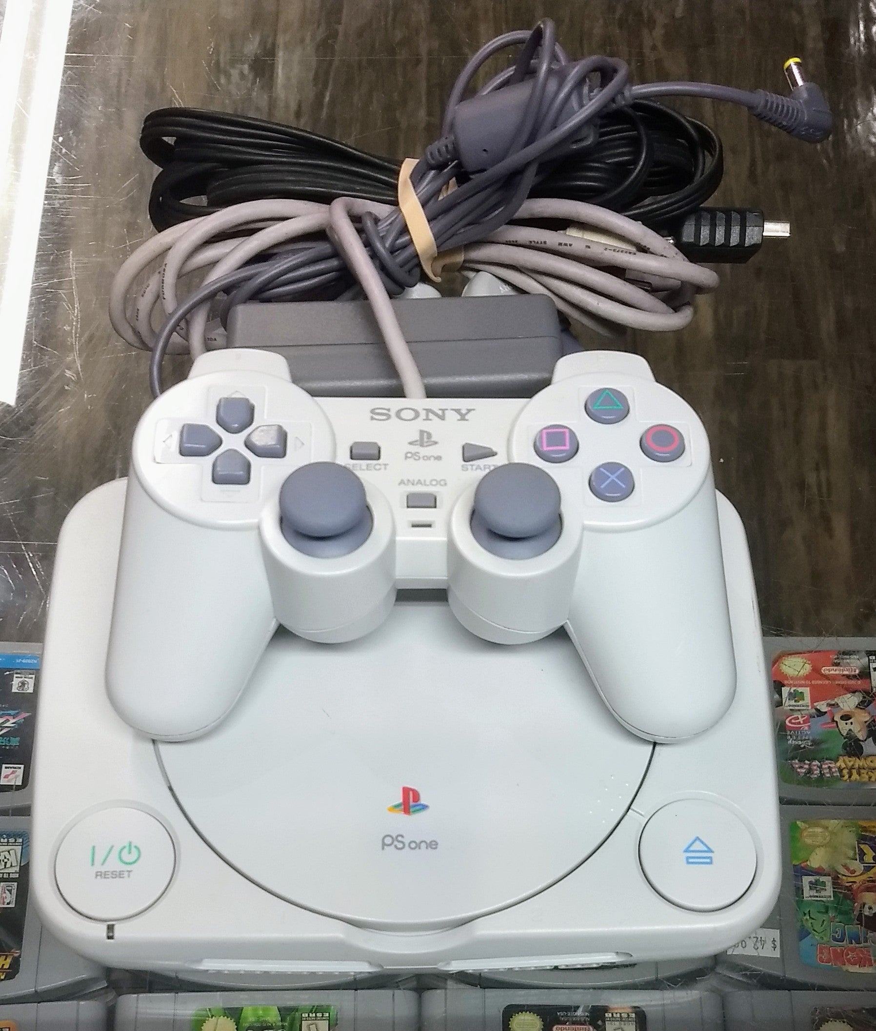 CONSOLE PLAYSTATION PS1 PSONE MINI SYSTEM - jeux video game-x